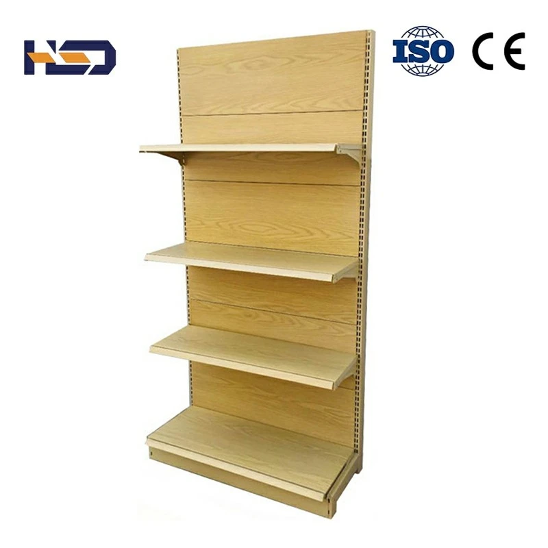 Wood Grain Shelf Single Section